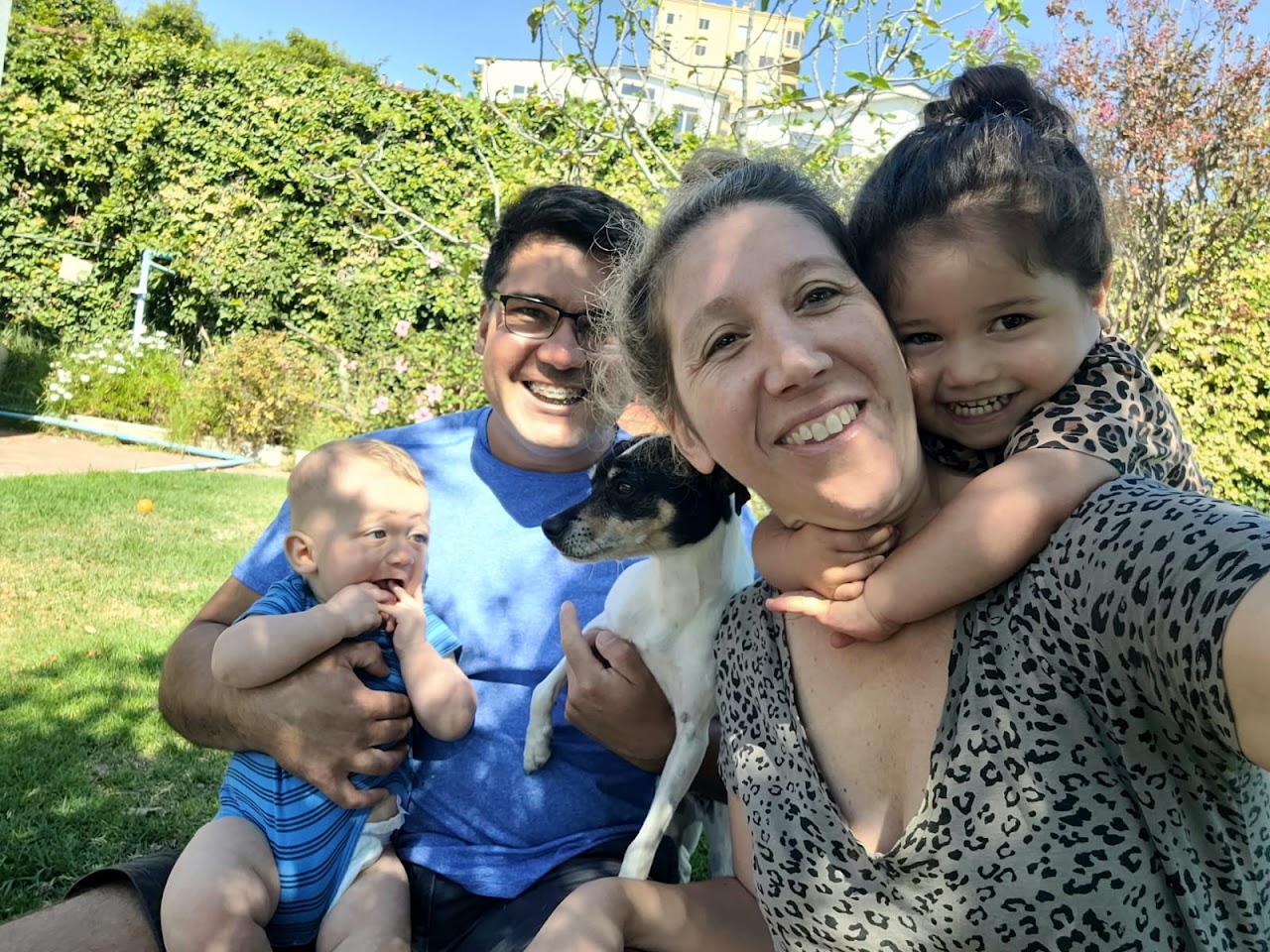 Dr. Ignacio Arancibia con su familia